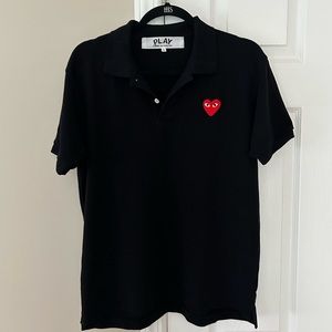 COMME DES GARÇON PLAY POLO